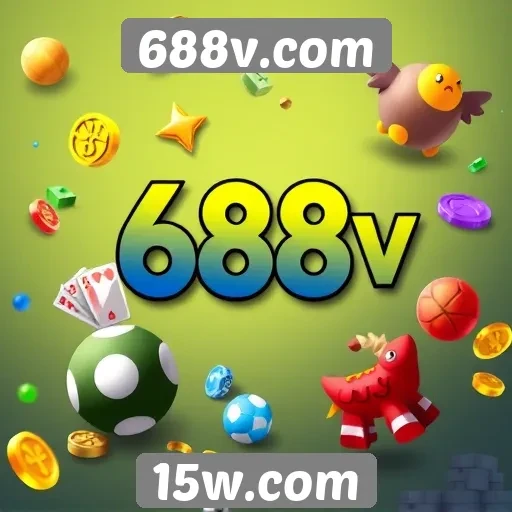Variedade de jogos disponíveis em 688v.com